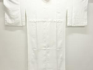 芝草に青海波模様織出し単衣長襦袢